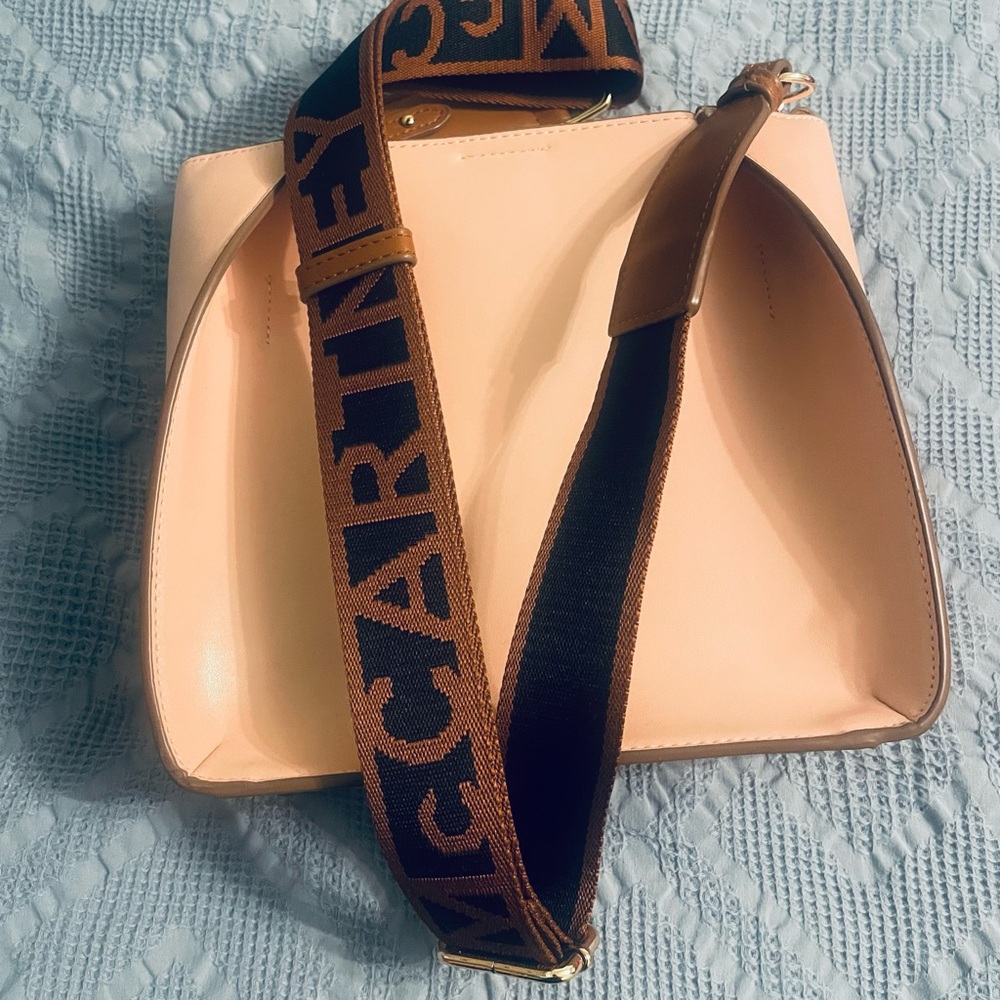 Stella McCartney Cream and Brown Shoulder Bag